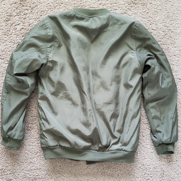 Pink Latte Girl’s Jacket Size: M (8/10) Army Green/Orange - Picture 9 of 9